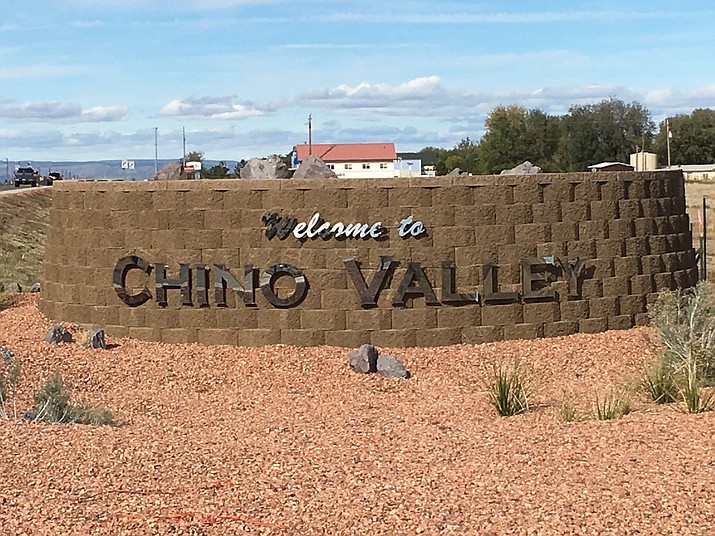 Welcome to Chino Valley sign