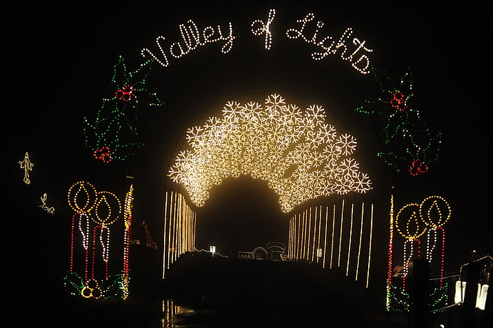 Valley of Lights in Prescott Valley