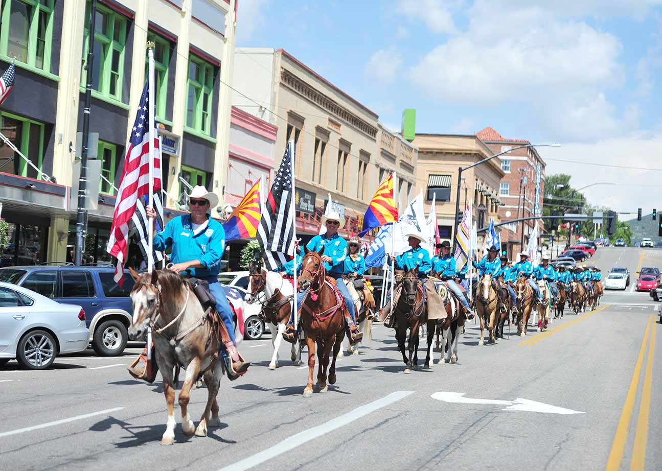 Horse Parade Downtown Prescott